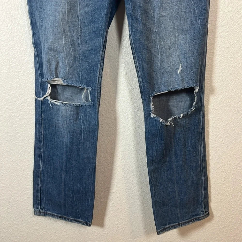 Abercrombie & Fitch Curve Love Ankle Straight Ultra High Rise size 26/2Regular - Picture 4 of 7
